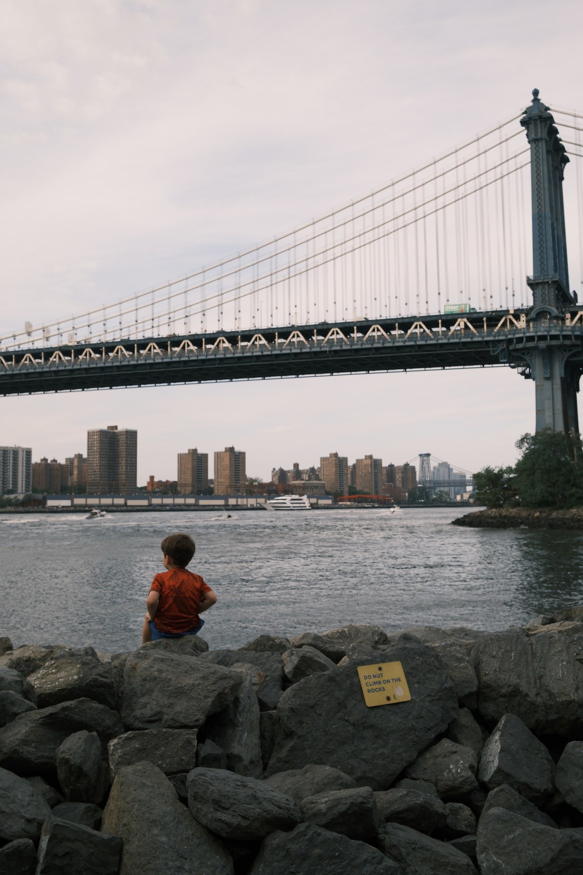 Under the Manhattan Bridge