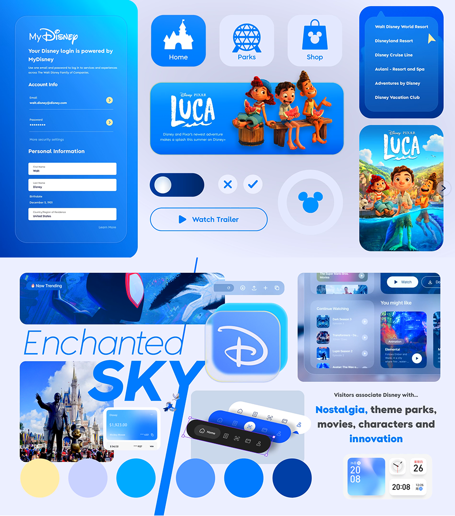 Style guide and design system explorations